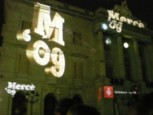 3. Experiencing my first Merce and the all culture Barcelona has to offer.